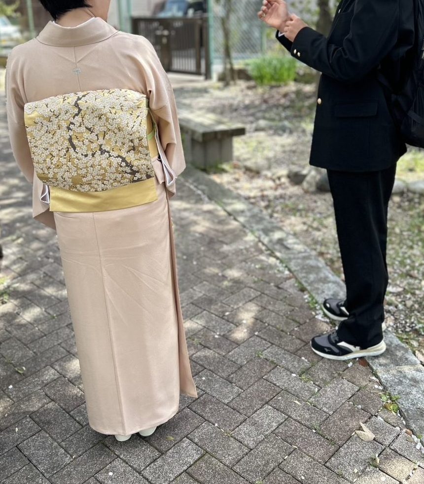 入学式のお着付け